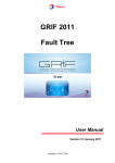 GRIF 2011 Fault Tree User Manual - GRIF