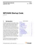 AN2551, MPC5200 Startup Code