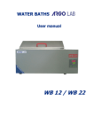 WB 12 / WB 22 User manual 6