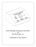 User & Installation / Wiring Manual
