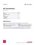 SMC Flex Specifications