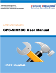 GPS-SIM18C User Manual