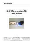LED Ultra High Power Microscope LED User Manual