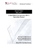 ELSAT BUC Baby BUC L-Band Block Up-converter