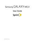 Sprint SPH-L600 MEGA User Manual