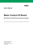 Motor Control I/O Board MC-IO Board For NEC Electronics