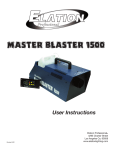 MB-1500 User Manual - Elation Professional