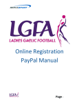 Online Registration PayPal Manual