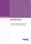 User Manual IDK-2108 Series