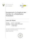 Development of a Graphical User Interface for a