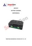 BAC2410 BATTERY CHARGER USER MANUAL