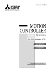 Programming Manual SV13/SV22(Motion SFC) Q173DCPU