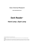 Lamps User Manual