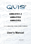 1.3 / 2 / 3 MEGA PIXEL EYEBALL DOME IP CAMERAS User`s Manual
