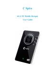 C Spire Mobile Hotspot R774 User Manual