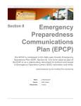 Emergency Preparedness Communications Plan (EPCP)