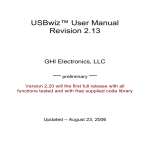 USBwiz Manual