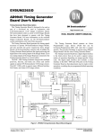EVBUM2265 - AD9945 Timing Generator Board User`s Manual