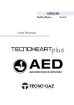 User Manual Defibrillator - Tecno-Gaz
