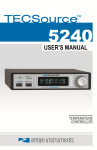 5240 User`s Manual - Arroyo Instruments