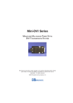 Mini DVI User Manual .pmd - Broadata Communications, Inc.