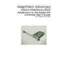 AdeptVision Advanced Vision Interface (AVI)