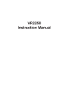 the Veritest 2250 manual - Gas & Environmental Services Ltd
