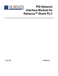 PID Network Interface Module for RelianceTM Shark PLC