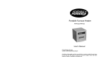 American Comfort ACW0035 infrared heater manual