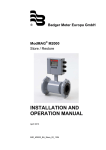 User manual_Store_EN - Badger Meter Europa GmbH