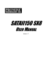 SATAII150 SX8 User Manual - Promise Technology, Inc.