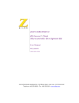 Z8 Encore!® Flash Microcontroller Development Kit