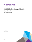 M4100 Series Managed Switch User Manual