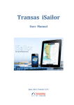 Transas iSailor User Manual
