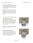 9.0 Components Description 10.0 SENTIO MMG&reg; System Quick