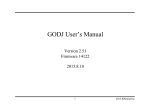 GODJ User`s Manual