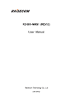 RC001-NMS1 (REV.C) User Manual