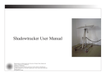 Shadowtracker User Manual