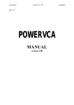 PowerVCA - D&R Broadcast Mixing Consoles