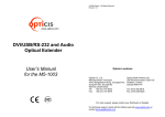 User`s Manual for the M5-1003 DVI/USB/RS-232 and Audio - AV-iQ