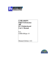 GMB-486SPS High Performance 486 PCI Motherboard