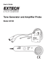 Tone Generator and Amplifier Probe