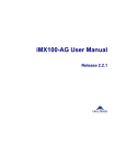 iMX100-AG User Manual