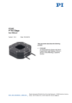 User Manual PZ258E - Physik Instrumente