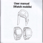 User manual (Watch mobilel