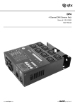 4-Channel DMX Dimmer Pack