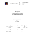 X-shooter Instrument Software User and Maintenance