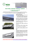 Joule Solar Collector Heating Systems