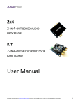 miniDSP 2x4 and Kit
