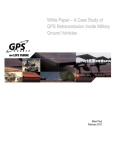 White Paper – A Case Study of GPS Retransmission Inside Military